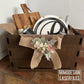 XXL Giant Box Crate for show, charcuterie, cutting boards, decor, snacks, gifts, flowers