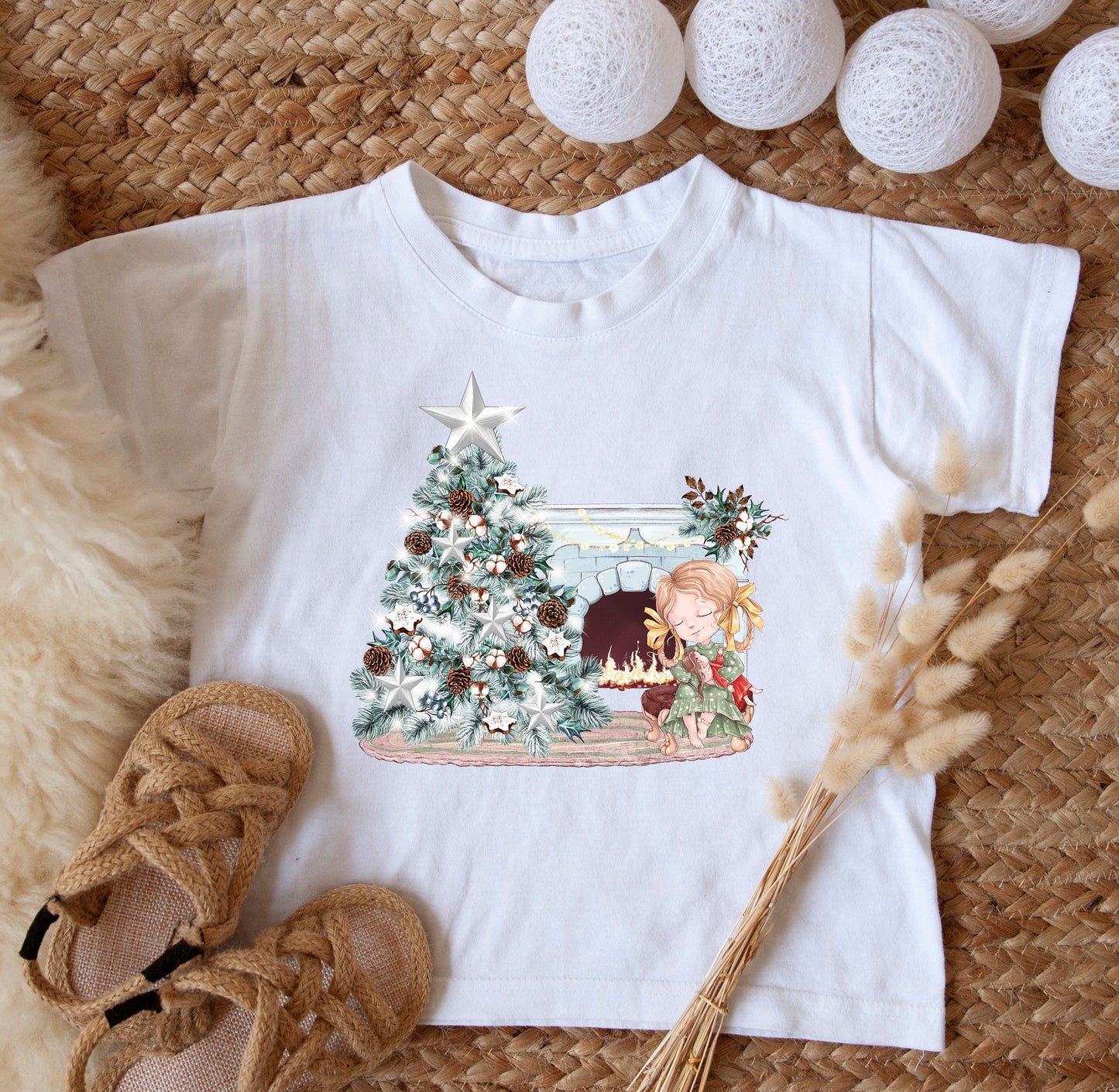 Kids Christmas Sublimation Ornament Design, Sublimation Designs Downloads, Christmas kids ornament, Best Friends Holiday Sublimation