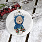 Adorable Baby bear, Christmas Kids Design, Sublimation Designs Downloads, Christmas Bear Holiday Sublimation Design, Plaid teddy bear design