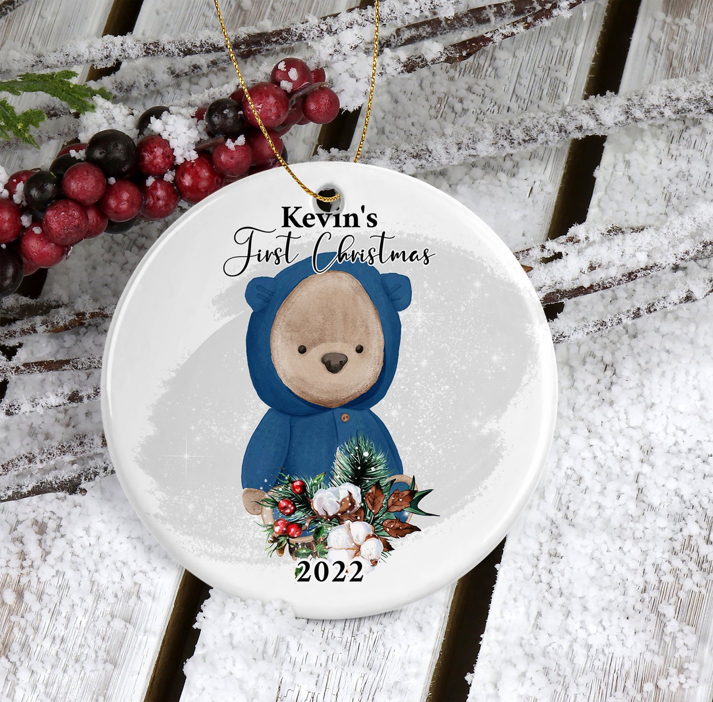 Adorable Baby bear, Christmas Kids Design, Sublimation Designs Downloads, Christmas Bear Holiday Sublimation Design, Plaid teddy bear design