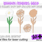 Daisy Wooden Laser Cut Flowers - Simple Diy Florals For Bouquets - Files for Sign Making - SVG Laser Cut File For Glowforge - Digital File