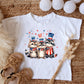 4th Of July Racoon Sublimation Design PNG