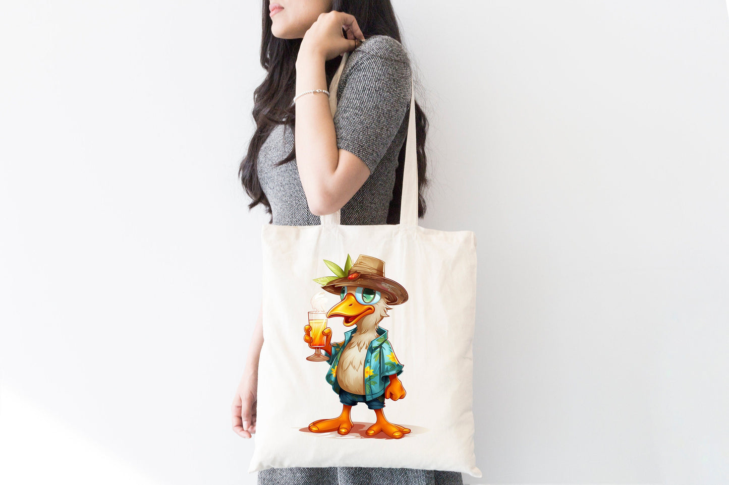 Duck-A-Licious Cruise: Caribbean Duck Sublimation Design for Fashionable Explorers