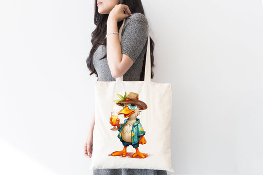 Duck-A-Licious Cruise: Caribbean Duck Sublimation Design for Fashionable Explorers