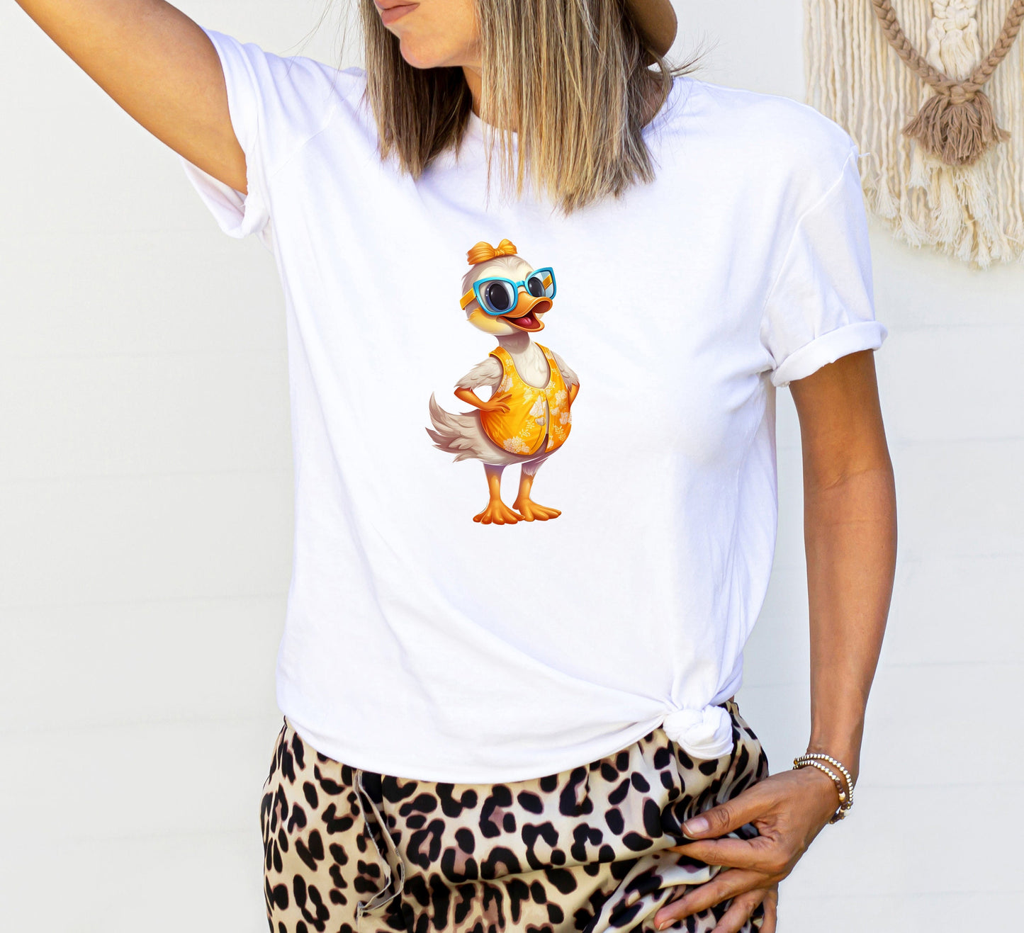 Cruise in Style: Caribbean Duck Sublimation Design for the Free-Spirited