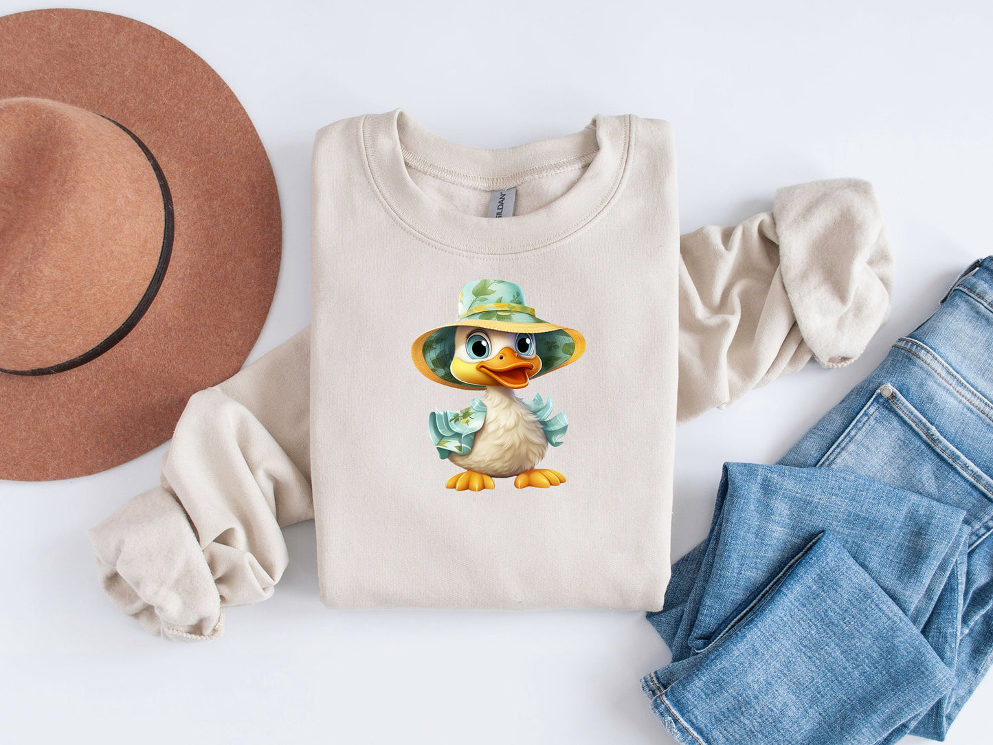 Tropical Delight: Caribbean Style Lady Duck Sublimation Design for Quirky Charm