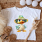 Tropical Delight: Caribbean Style Lady Duck Sublimation Design for Quirky Charm