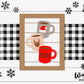 Christmas Stacked Coffee Mugs Farmhouse Frame Sign Bundle - Tiered Tray Decor and DIY Kits - Cut File For Glowforge Laser - Digital SVG File