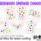 Halloween Sprinkle Cookies Bundle - Seasonal Tiered Tray Decor and DIY Kits - Cut File For Glowforge Lasers - Digital SVG File