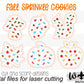 Fall Sprinkle Cookies Bundle - Seasonal Tiered Tray Decor and DIY Kits - Cut File For Glowforge Lasers - Digital SVG File