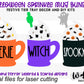 Halloween Sprinkle Mugs Bundle - Seasonal Tiered Tray Decor and DIY Kits - Cut File For Glowforge Lasers - Digital SVG File