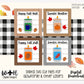 Autumn Mason Jar Candle Farmhouse Frame Sign Bundle - Tiered Tray Decor and DIY Kits - Cut File For Glowforge Lasers - Digital SVG File