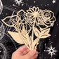 Full Laser Cut Flower Bundle - Simple Diy Florals For Bouquets - Files for Sign Making - SVG Cut File For Glowforge - Digital File