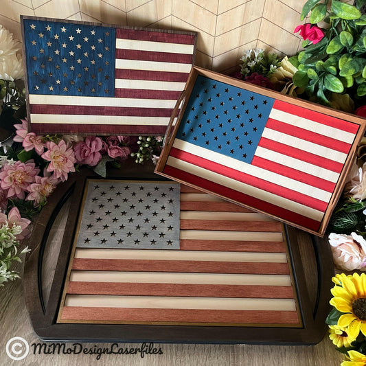 ADD ON American Flag for Inlay Trays