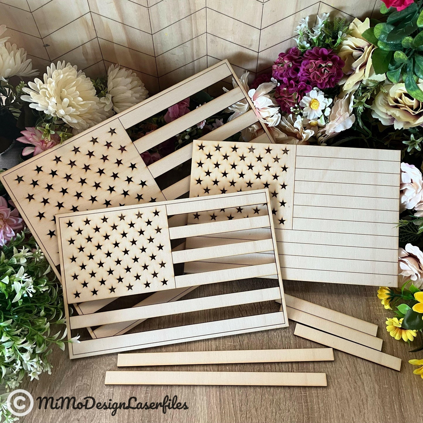 ADD ON American Flag for Inlay Trays