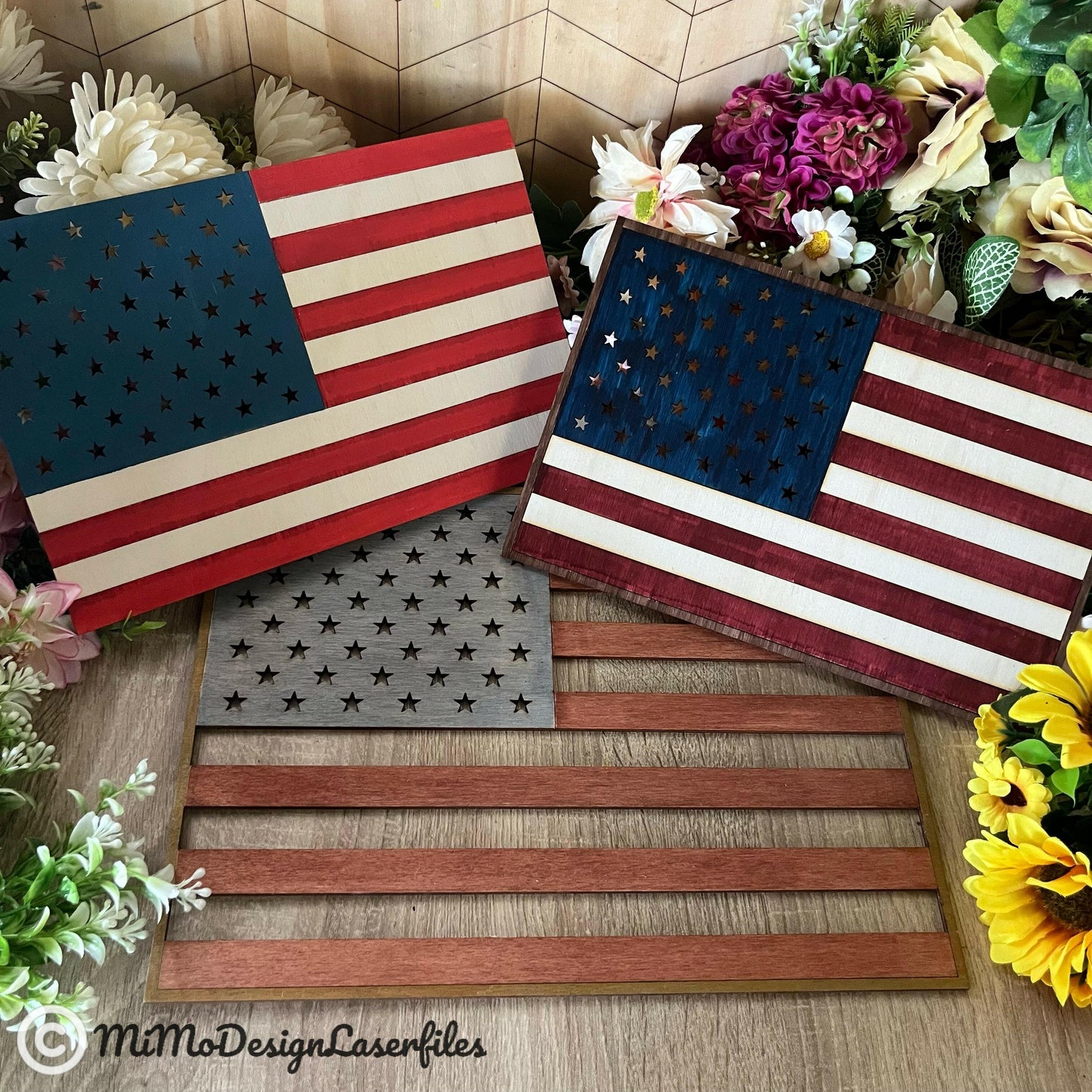 ADD ON American Flag for Inlay Trays