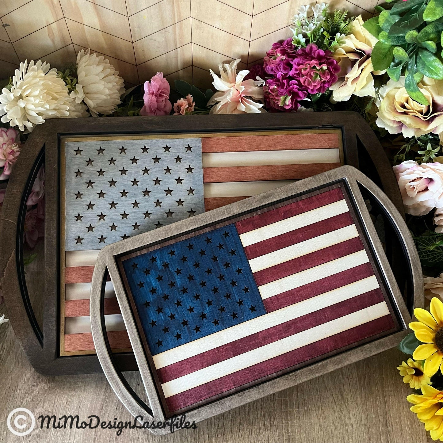 ADD ON American Flag for Inlay Trays