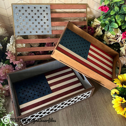 ADD ON American Flag for Inlay Trays