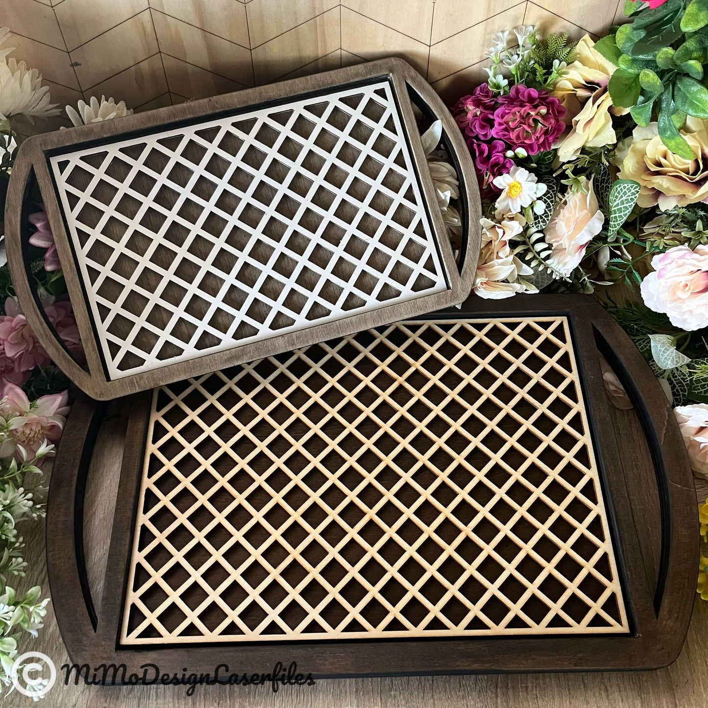 Layered Home Decor Basic Trays for Inlays