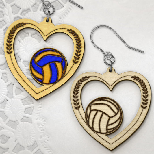 Love Sports Earring SVG Bundle, Baseball Earring SVG, Football Earring File, Soccer Earring File, Volleyball Earring File, Sports Earrings