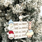 Dance Like Frosty, Shine Like Rudolph, Give Like Santa, Love Like Jesus Ornament & Magnet Laser Cut Digital File | Cute Christmas Gift