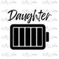 Mommy, Son and Daughter Matching draining battery PNG Digital Download