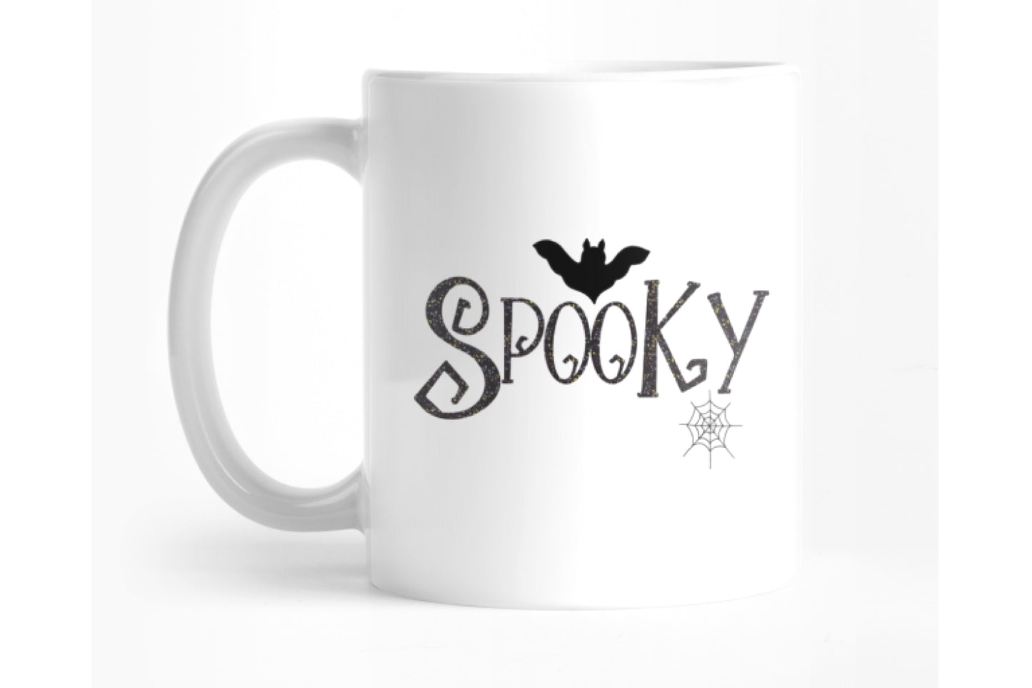 Halloween spooky sublimation design in black