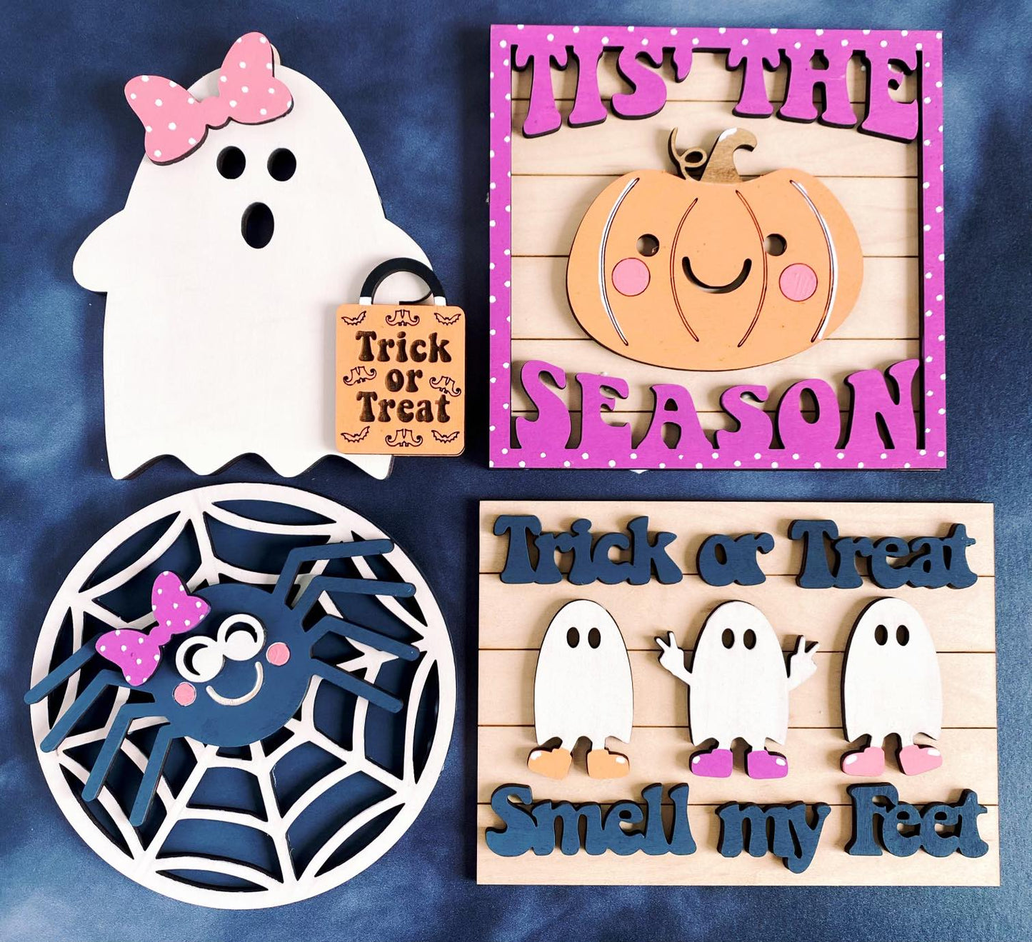 Kid Friendly Ghost Tiered Tray