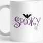 Halloween Spooky Sublimation Design in Purple