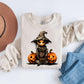 Petrifying Pumpkin Scarecrow Sublimation Design