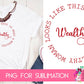 Funny Sublimation Design Wealthy Woman Red