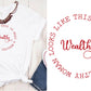 Funny Sublimation Design Wealthy Woman Red