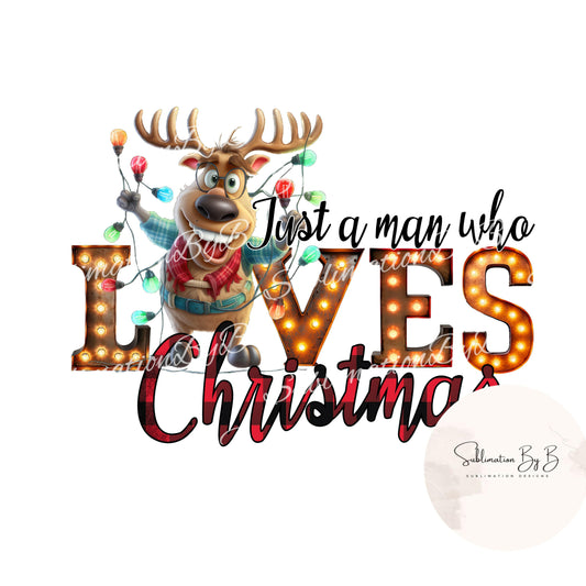 Christmas Enthusiast: Fun-loving Reindeer Hanging Christmas Lights