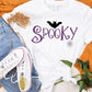 Halloween Spooky Sublimation Design in Purple