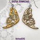 Butterfly Earring SVG Bundle, 8 Butterfly Earring Files, Butterflies Earring SVG Set, Butterfly Earring Cut Files