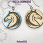 Horses Earring SVG Bundle, 4 Horse Earring Files, Horse Earring SVG Set, Horse Earring Cut Files, Horses Earring SVG, Horse Jewelry Files