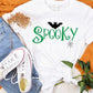 Halloween Spooky Sublimation Design in Green