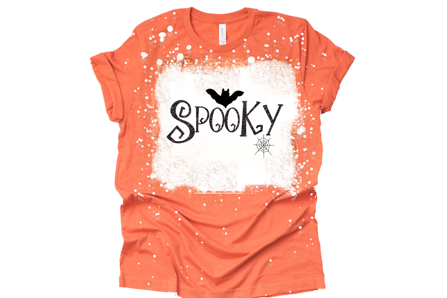 Halloween spooky sublimation design in black