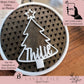 Christmas Tree Ornament Laser File – Personalized with Name & NFC Storing Option