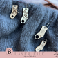 Knitting Stitch Marker Bundle - 8 Sock-Shaped Designs | Sheep, Heart, Yarn, Flower Patterns | Includes Needle Markers (US & MM Sizes) | Laser Cut Files