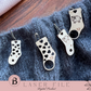 Knitting Stitch Marker Bundle - 8 Sock-Shaped Designs | Sheep, Heart, Yarn, Flower Patterns | Includes Needle Markers (US & MM Sizes) | Laser Cut Files