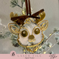 Cutest Reindeer Shaker Ornament | Laser Cut File | Acrylic or Wood | Approx. 11 cm