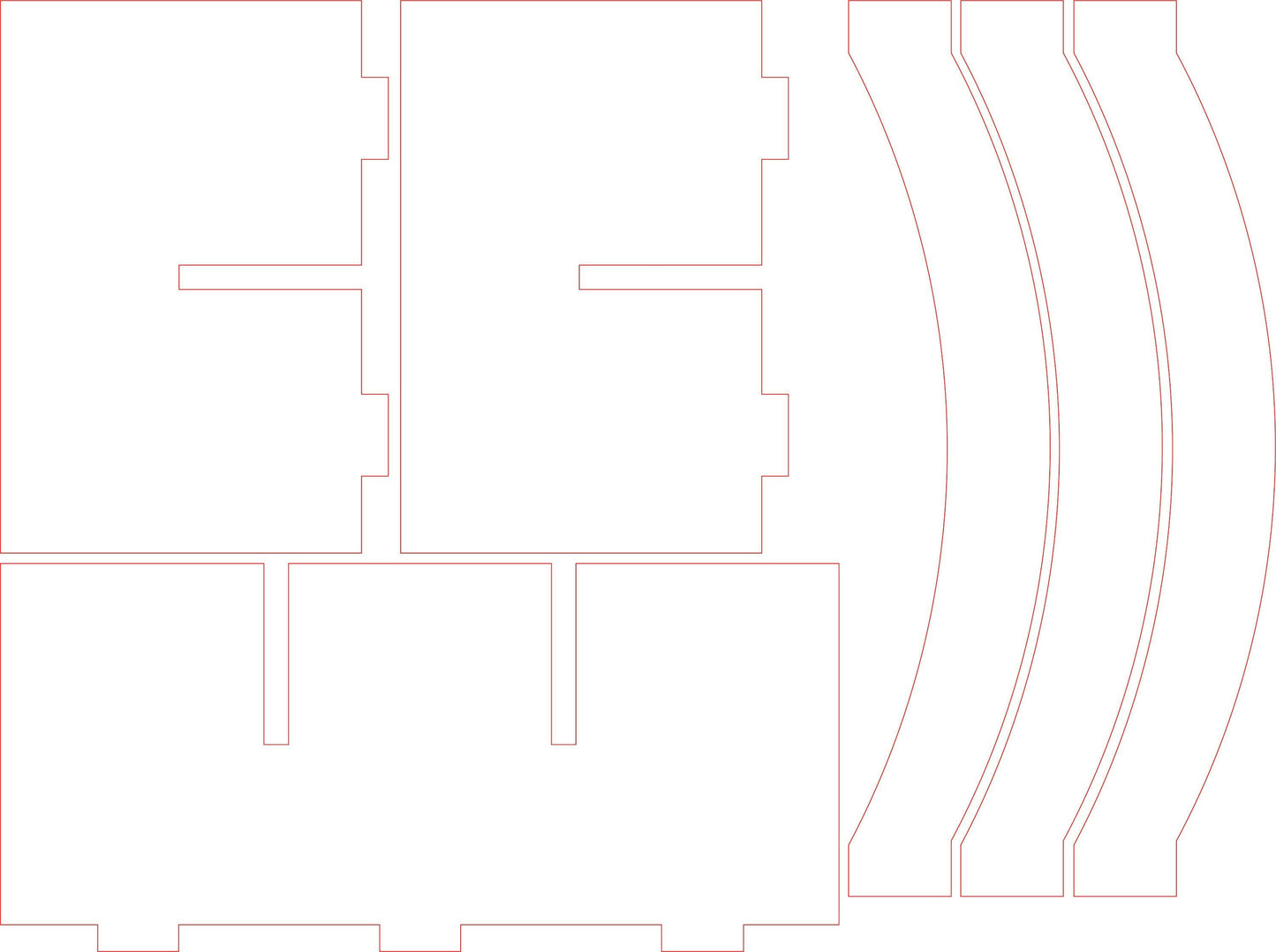 Beer Caddy Laser Pattern for 6-pack - Three Caddy Plans (Glowforge & Mira tested)