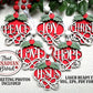 Christmas Arabesque Ornaments, SIX DESIGNS, layered, laser file, marketing photos included