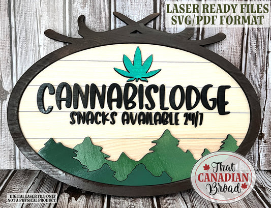 Cannabis Camping Signs BUNDLE, 9 designs, Marijuana Camping Signs Bundle, laser files, digital files, glowforge, laser