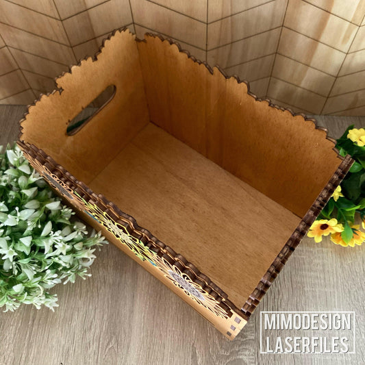 Sunflowers Box / Crate