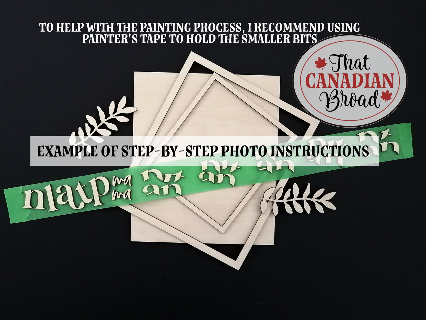 Plant Mama Sign Laser File, marketing photo and step by step instructions included, SVG & PDF formats, digital file