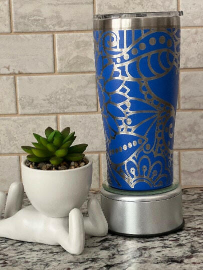 Doodles Laser Engraved Full Wrap Design for 20oz & 30oz Tumblers, Digital Download, SVG, Seamless Design, Tumbler Wrap For Rotary