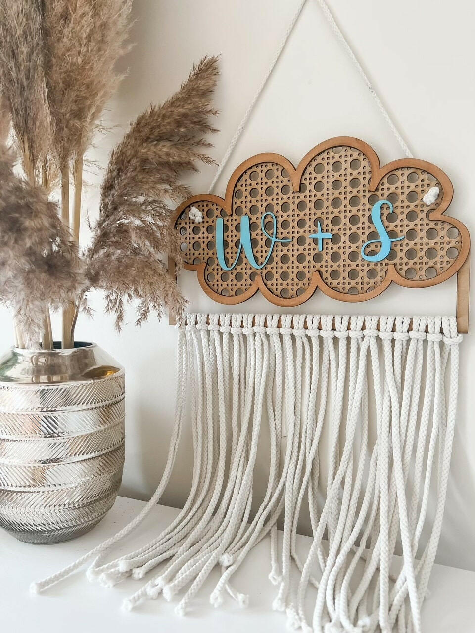 Cane Rattan Cloud Bow Holder design, Instant Digital Download, Laser Cut File, Glowforge File, Laser Cut, Glowforge Tested, Cricut, SVG