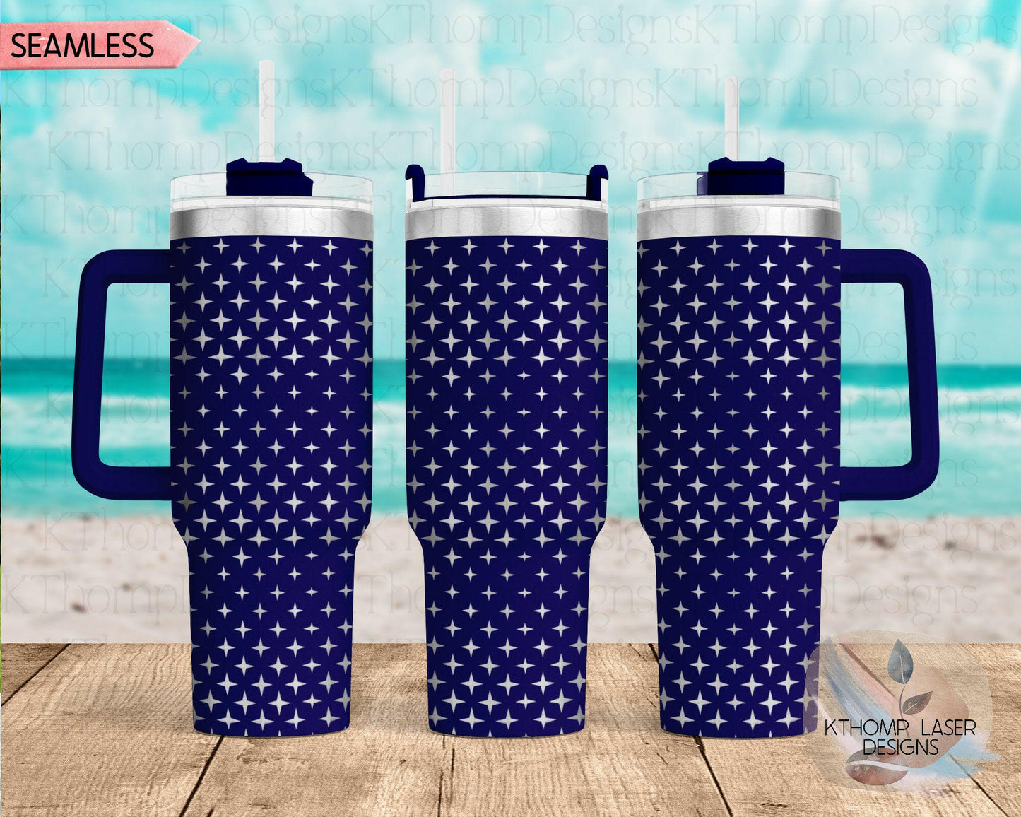 Stars Pattern Laser Engraved Full Wrap for 40oz Tumbler, Digital Download, SVG, Seamless Design, Tumbler Wrap For Laser Rotary